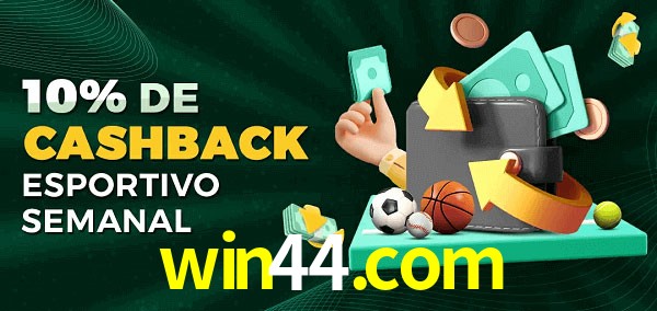 10% de bônus de cashback na win44.com